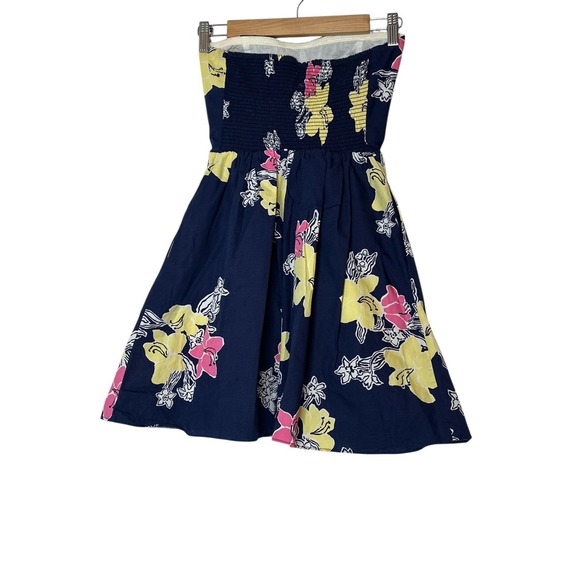 Lilly Pulitzer Strapless Mini Dress Women's Size 6 Floral Beach Formal Romantic - Picture 2 of 8